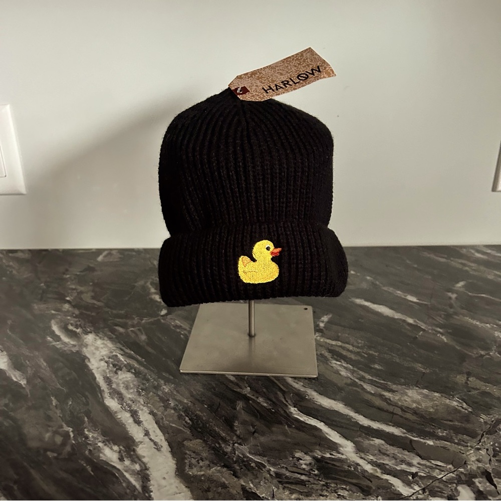 Harlow Rubber Ducky Knitted Toque